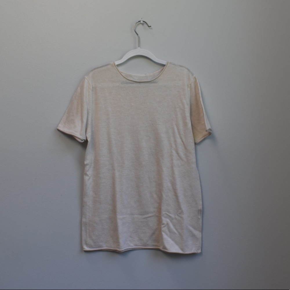 Zara Cream Knit Top
